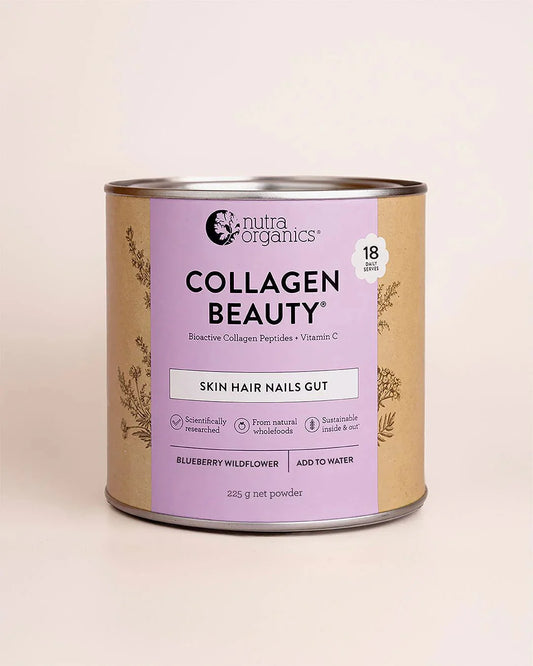 Nutra Naturals Nutra Organics Collagen Beauty Blueberry Wildflower 225g