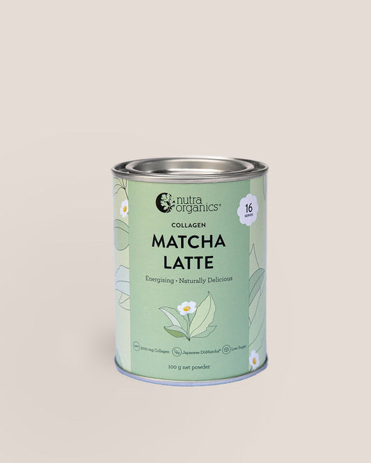 Nutra Naturals NUTRA NATURALS COLLAGEN MATCHA LATTE STRAWBERRY 100G