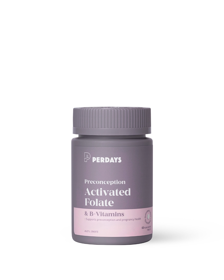 Perdays PERDAYS PRECONCEPTION ACTIVATED FOLATE & B-VITAMINS 60T