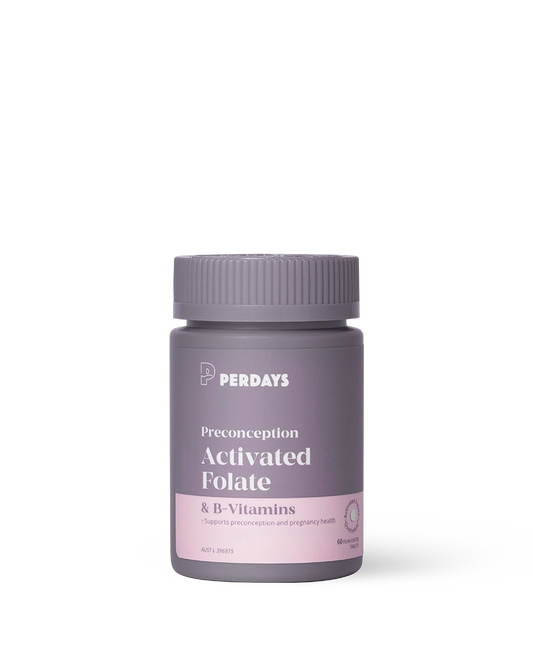 Perdays PERDAYS PRECONCEPTION ACTIVATED FOLATE & B-VITAMINS 60T