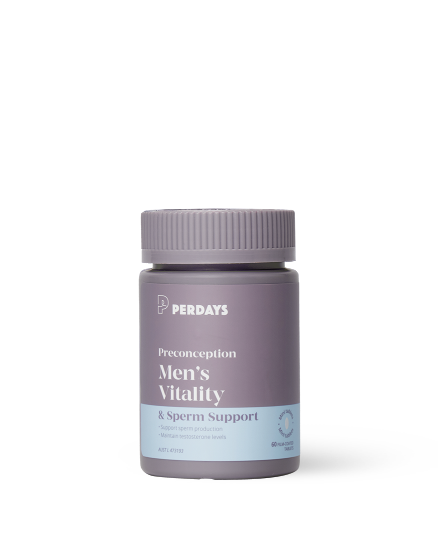 Perdays PERDAYS PRECONCEPTION MENS VITALITY & SPERM SUPPORT 60T