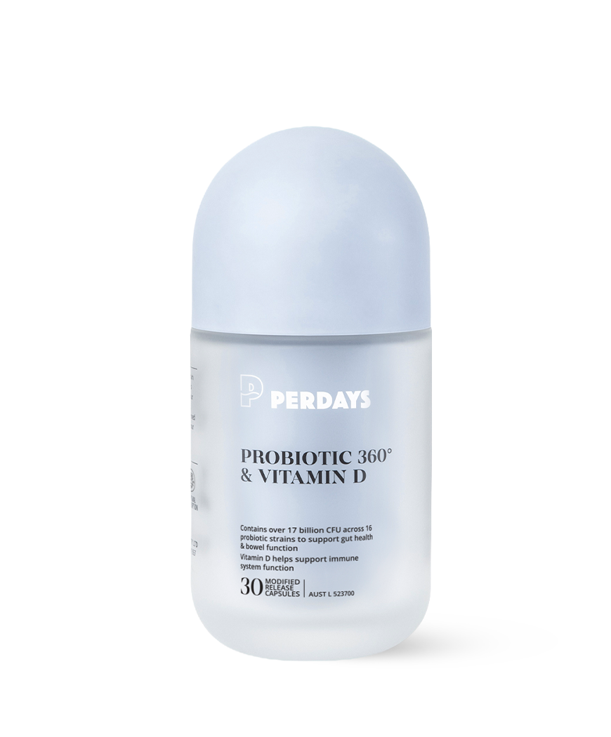 Perdays PERDAYS PROBIOTIC 360 & VITAMIN D 30C