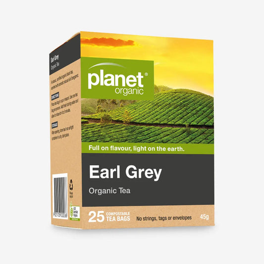 Planet Organic Planet Organic Organic Tea Earl Grey x 25 Tea Bags