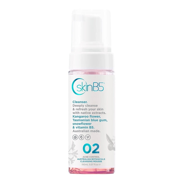 skinB5 Acne Control Australian Botanical Cleansing Mousse 150 mL