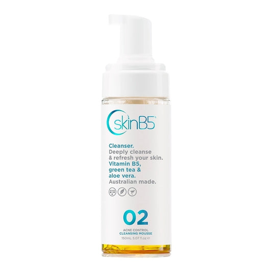 skinB5 Acne Control Cleansing Mousse 150 mL