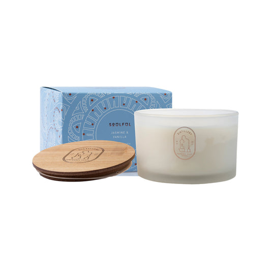 Distillery Distillery Fragrance House Soy Candle Soulful (Jasmine & Vanilla) 450g