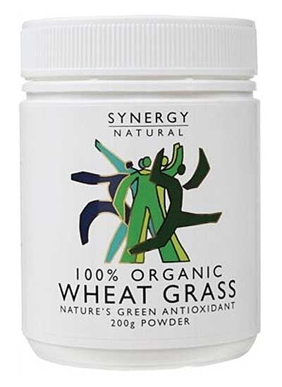 Synergy Natural Synergy Natural Organic Wheat Grass Powder 200g