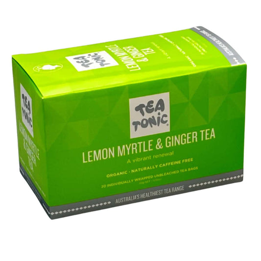 Tea Tonic Tea Tonic Lemon Myrtle & Ginger Tea x 20 Tea Bags