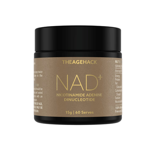 The Age Hack Theagehack NAD+ Nicotinamide Adenine Dinucleotide 15g