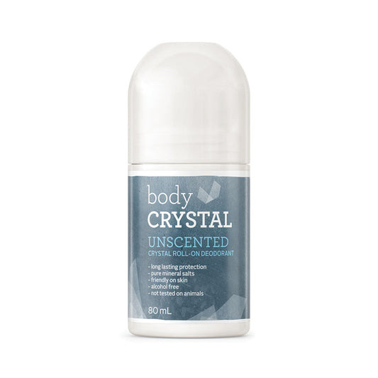 Body Crystal Body Crystal Crystal Deodorant Roll-On Unscented 80ml