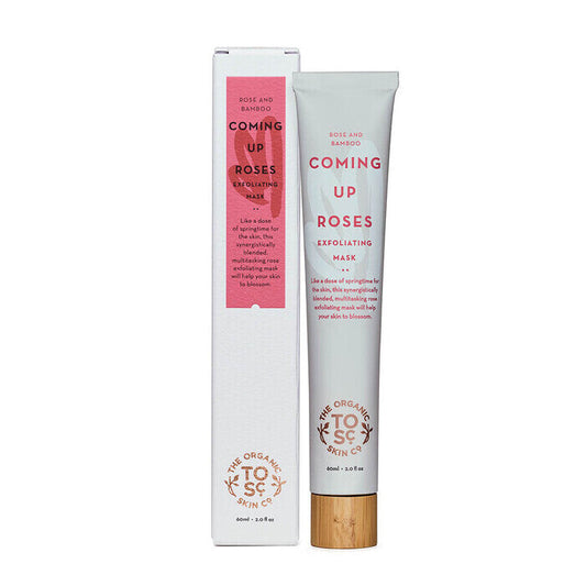 The Organic Skin Co The Organic Skin Co Organic Coming Up Roses Exfoliating Mask Rose and Bamboo 60ml