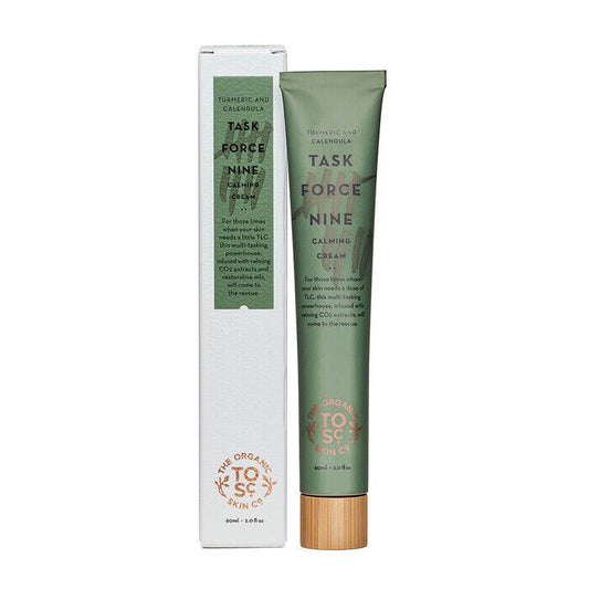 The Organic Skin Co The Organic Skin Co Organic Task Force Nine Calming Cream Turmeric and Calendula 60ml