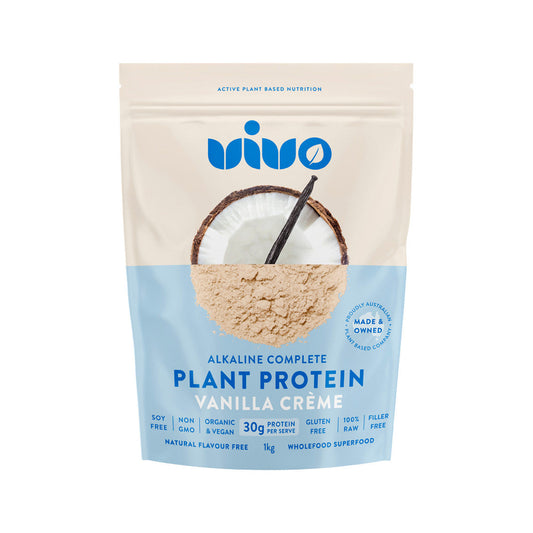 Vivo Vivo Organic Alkaline Complete Plant Protein Vanilla Creme 1kg