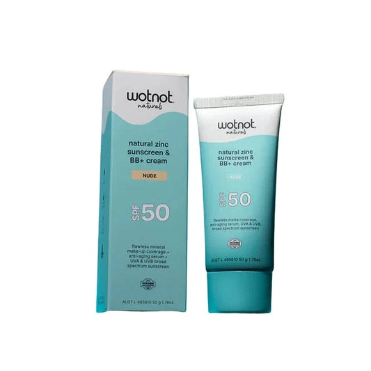Wotnot Naturals WotNot Naturals Zinc Sunscreen BB Cream Nude 50g