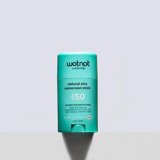 Wotnot Naturals WOTNOT SUNSCREEN STICK NATURAL ZINC SPF50 45G